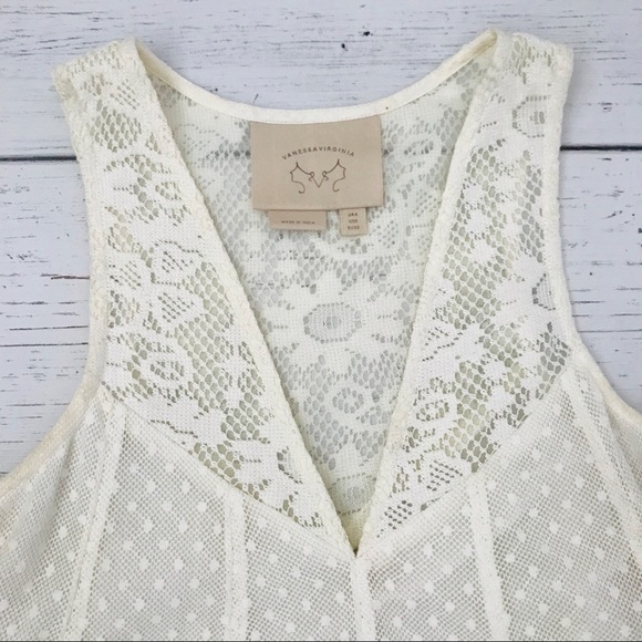 ANTHROPOLOGIE Vanessa Virginia Daisy Field Tank - Picture 3 of 7